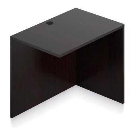 Gec Offices To Go Return Desk - 36"W x 24"D x 29-1/2"H - Espresso SL3624R-AEL